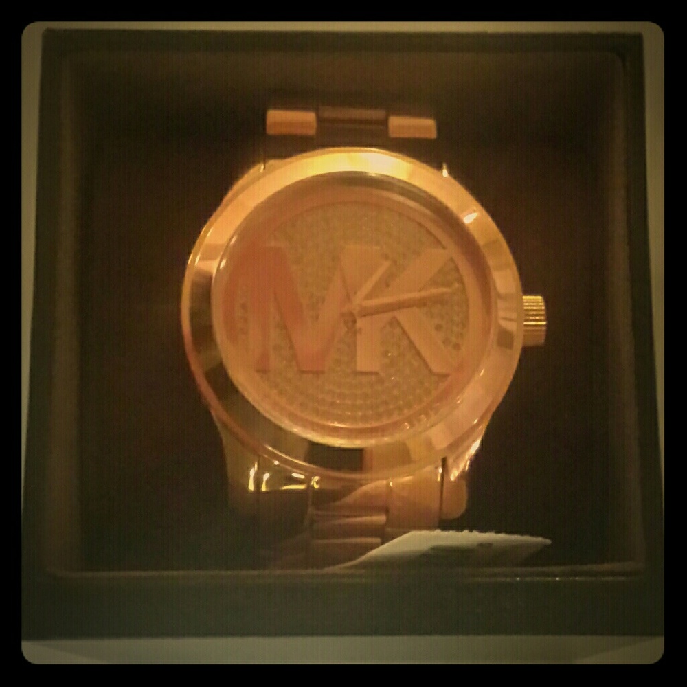 Michael Kors Rose Gold Watch